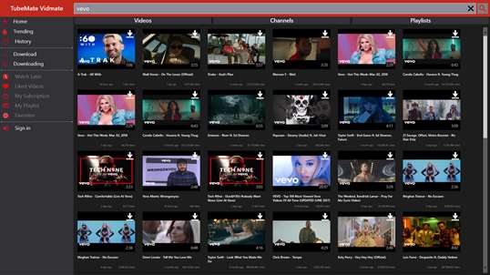 Tubemate Vidmate Downloader for Windows 10 PC Free 