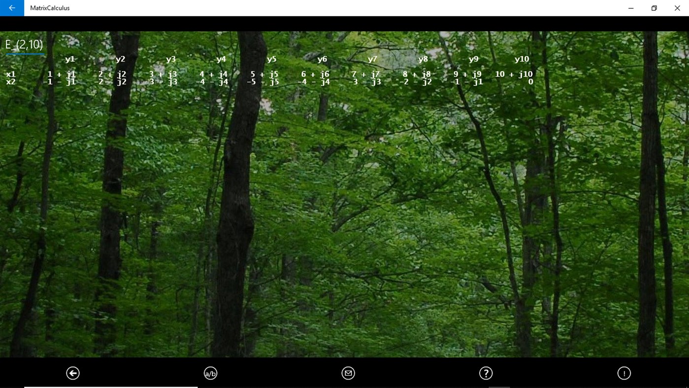 #4. Matrix Calculus (Windows) 由: Ing. Salvino Marras