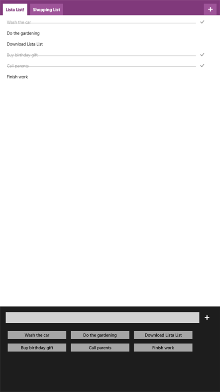 #2. Lista List (Windows) 由: Lama Apps