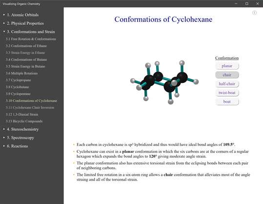 VISUALIZING ORGANIC CHEMISTRY screenshot 3