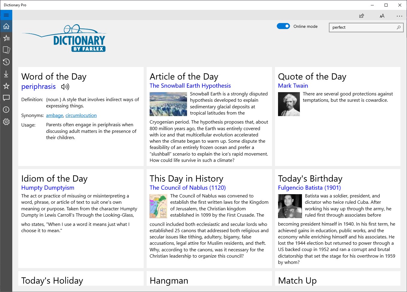 Dictionary Pro by Farlex screenshot