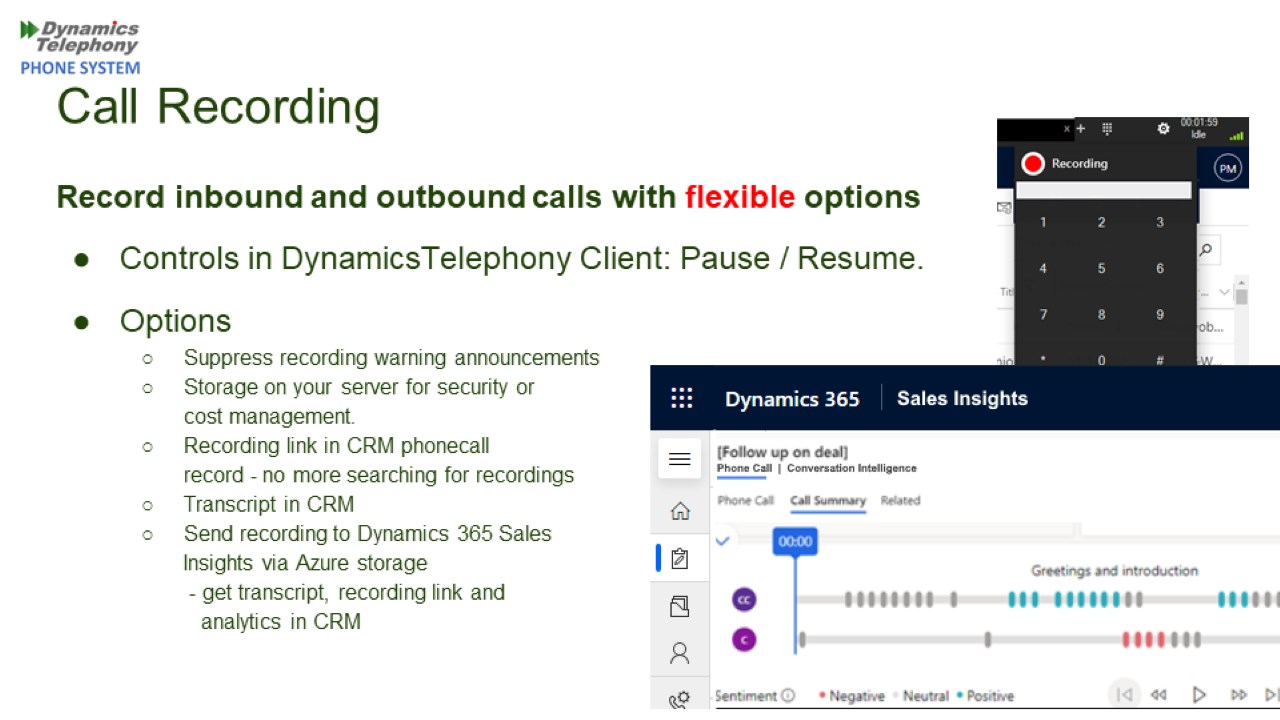 Snapshot 3 of Dynamics PHONE SYSTEM