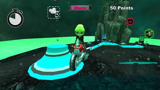 Bike Future Race Alien World screenshot 3