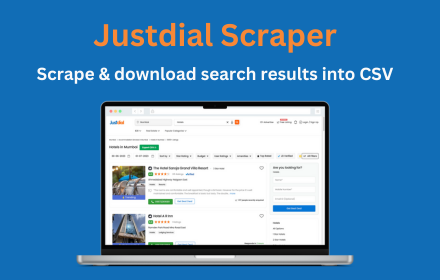 Justdial Scraper small promo image