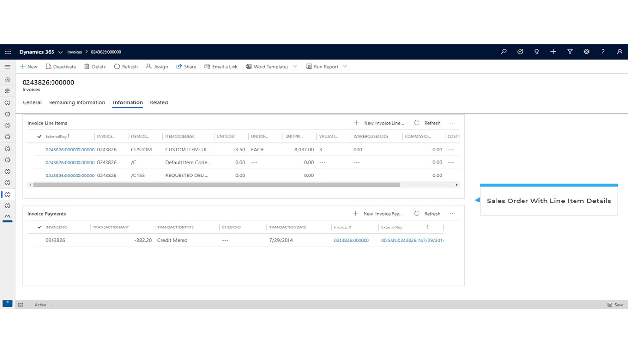 Snapshot 6 of Infor Fourth Shift Sync To Dynamics CRM by Commercient.