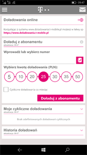Mój T-Mobile screenshot 4