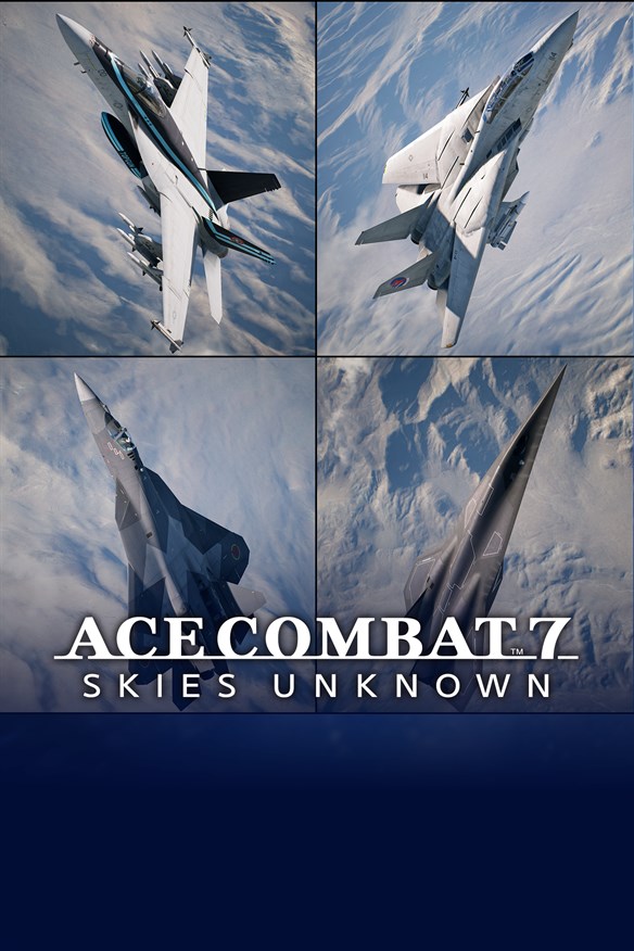 ACE COMBAT 7: SKIES UNKNOWN - TOP GUN: Maverick Aircraft Set -