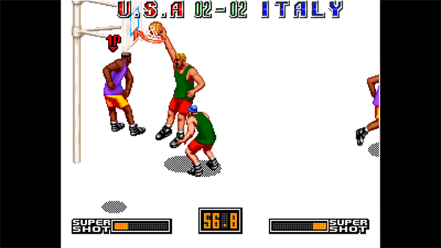ACA NEOGEO STREET HOOP screenshot 2