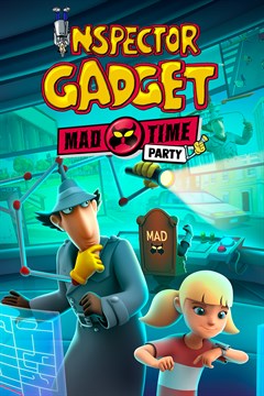 Cover poster for Inspector Gadget - MAD Time Party