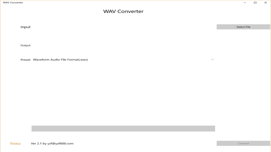 WAV Converter screenshot 1