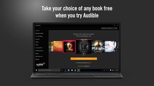 Audiobooks from Audible screenshot 1