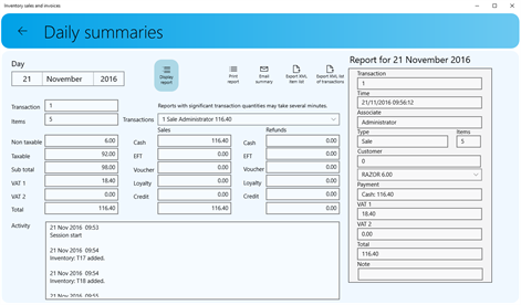 Inventory sales and invoices Screenshots 2