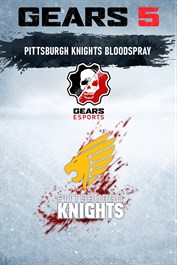 Kolorowy rozprysk krwi Pittsburgh Knights