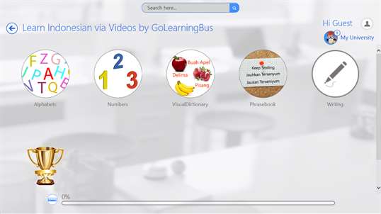 Learn Indonesian via videos by GoLearningBus screenshot 3