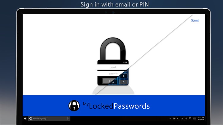 My Locked Passwords - PC - (Windows)