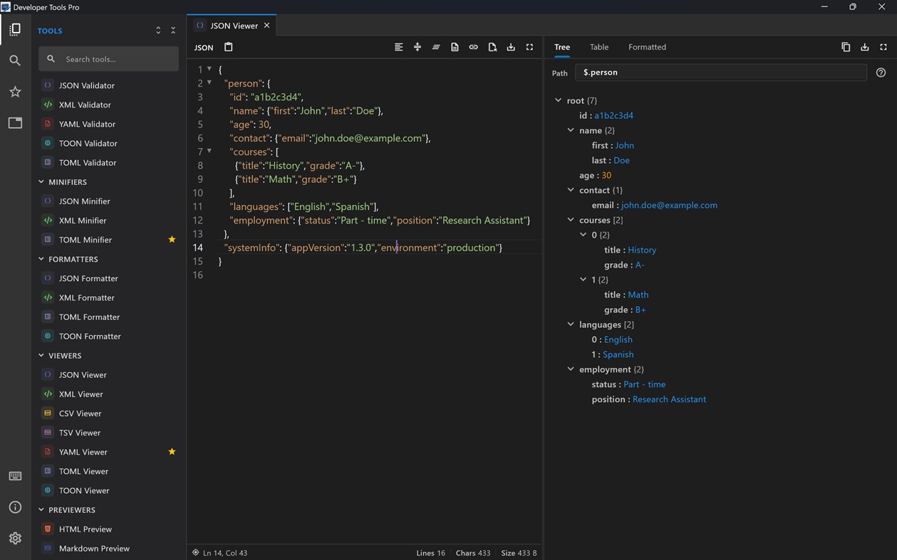 #6. Developer Tools Pro (Windows) Av: Aadhil RF