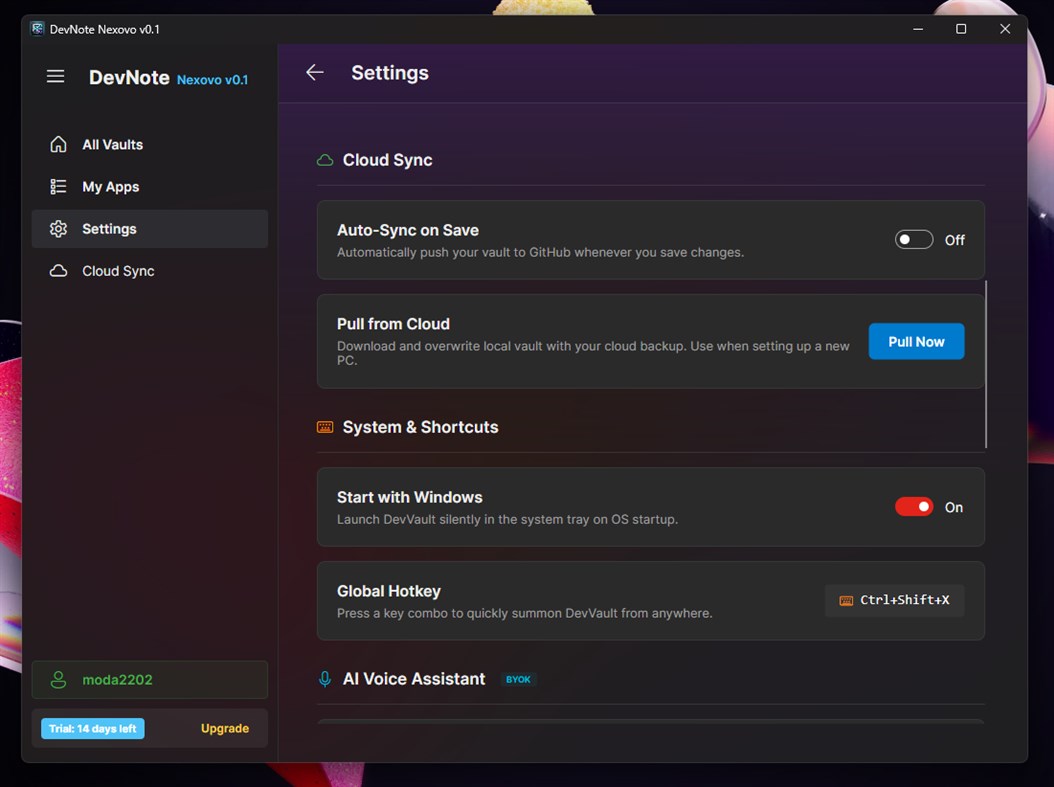 #4. DevNote (Windows) By: Nexovo