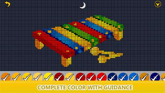 Toys Color By Number: Pixel Art, Sandbox Coloring Book screenshot 1