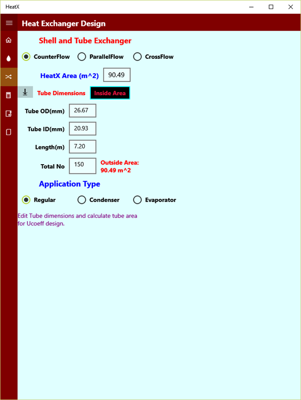 #3. Heat Exchanger Performance-UWP (Windows) Podle: Kaup Shenoy Associates