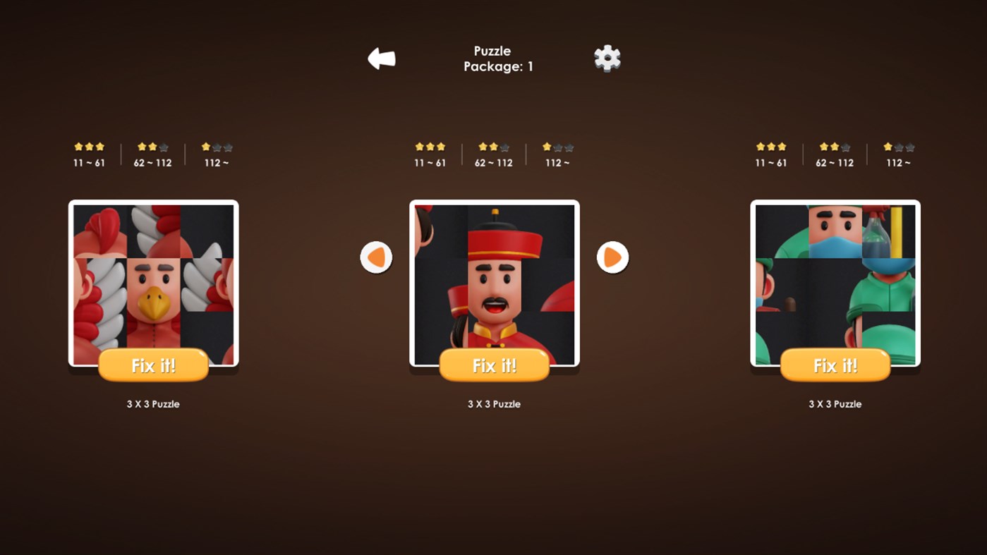 #1. Avatar Sliding Puzzle (Windows) 由: Khaoula Errami