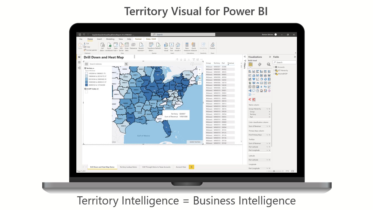 Snapshot 6 of EasyTerritory - Territory Management & Route Planning
