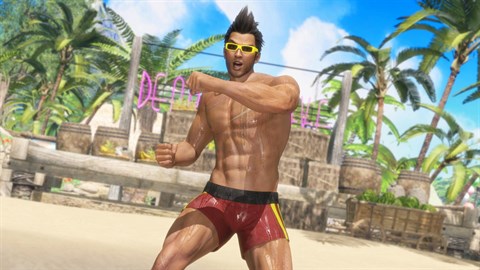 DOA6 Diego: Costume Éden en bord de mer