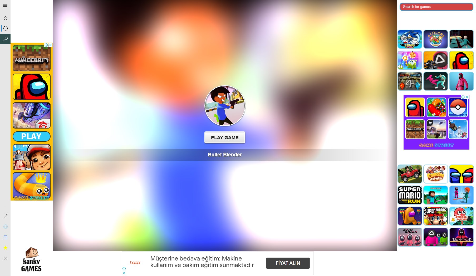 Screenshot 1 Bullet Blender windows