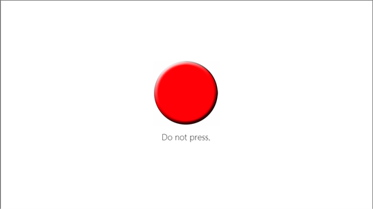 Do NOT press the button! screenshot 1