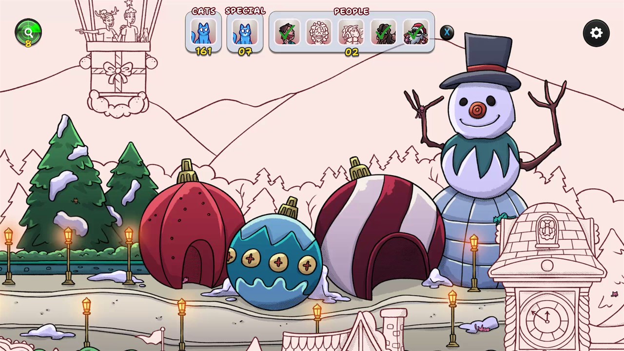 Hidden Cats in Christmas screenshot 1