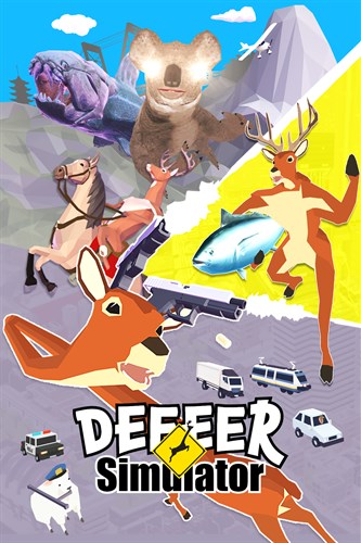 boxshot of DEEEER Simulator: Your Average Everyday Deer Game
