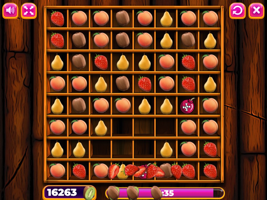 #4. Fruit Matching Game (Windows) By: FIRE GAME