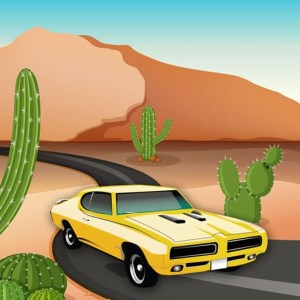 Desert Car Race Game