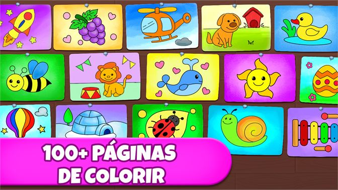 Baixar Jogos de Colorir: Coloração, Pintura e Brilho - Microsoft
