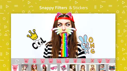Funny Face Camera - Cool Lenses & Stickers screenshot 2