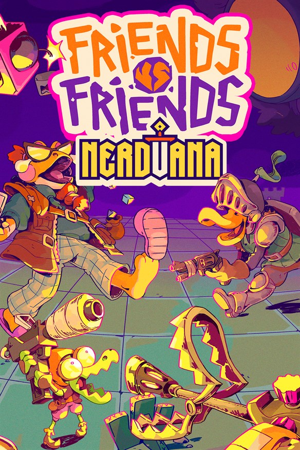 Friends Vs Friends: Nerdvana Xbox Series X|S and Xbox One cover art