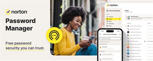Norton Password Manager marquee promo image