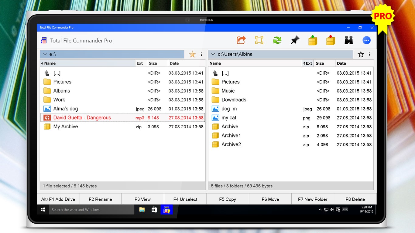 Total File Commander Pro for Windows 10