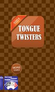 Tongue Twisters Fun 1001 Ultimate Tongue Twisters screenshot 1