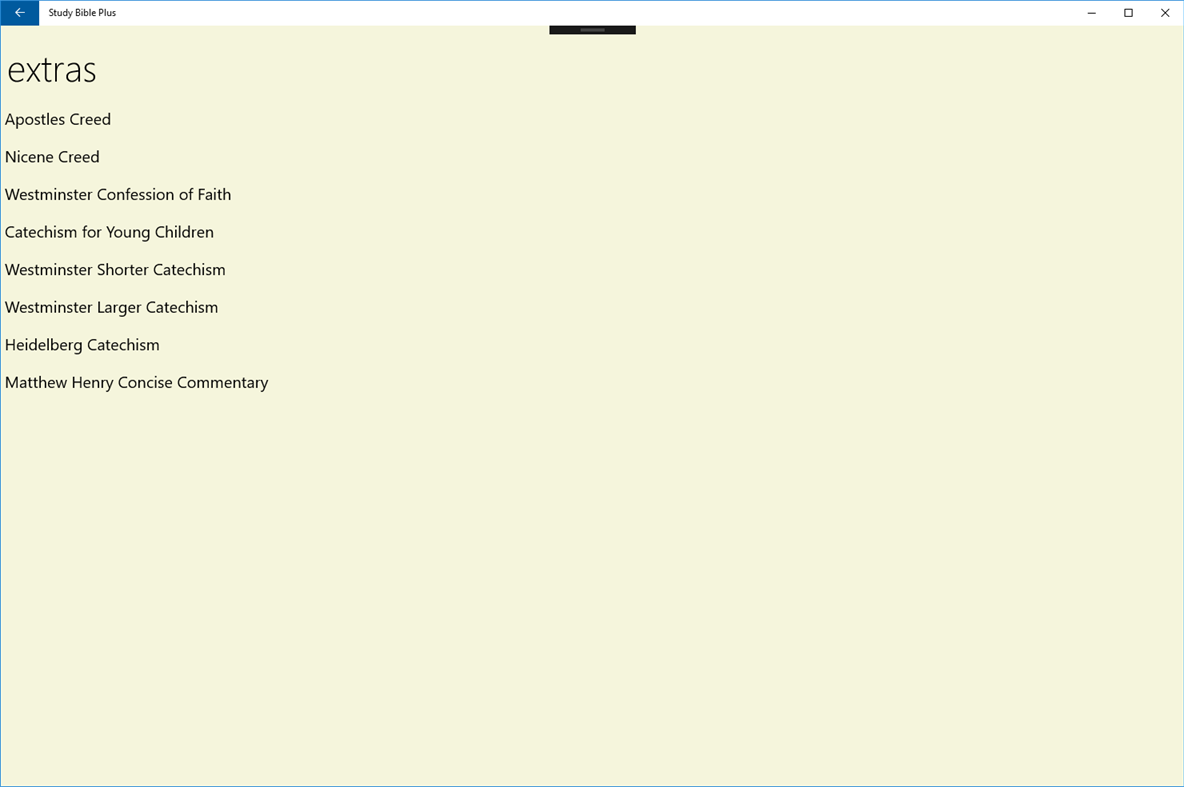 #4. Study Bible Plus (Windows) 来自: Diadochi Software