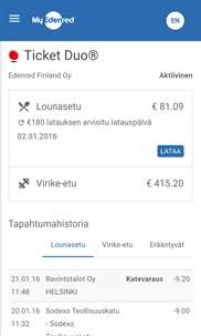 MyEdenred Finland screenshot 3