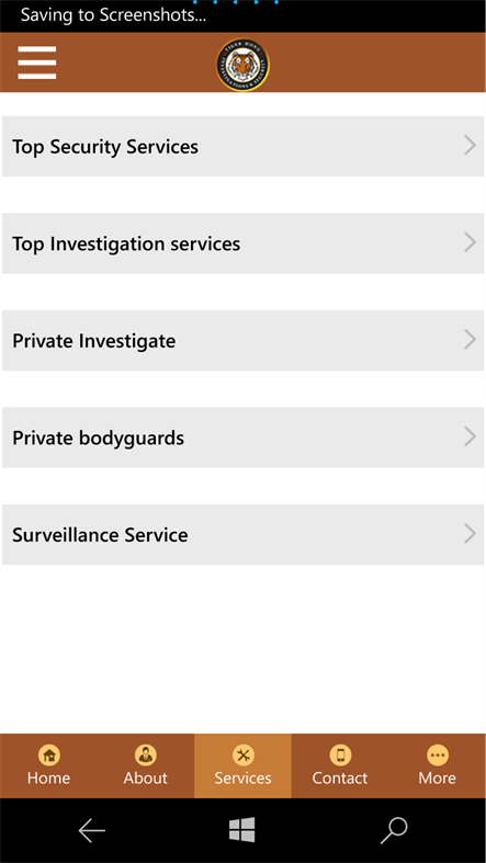 #3. Tiger Hong (Windows) Podle: Riya Infotech Solutions Pte Ltd