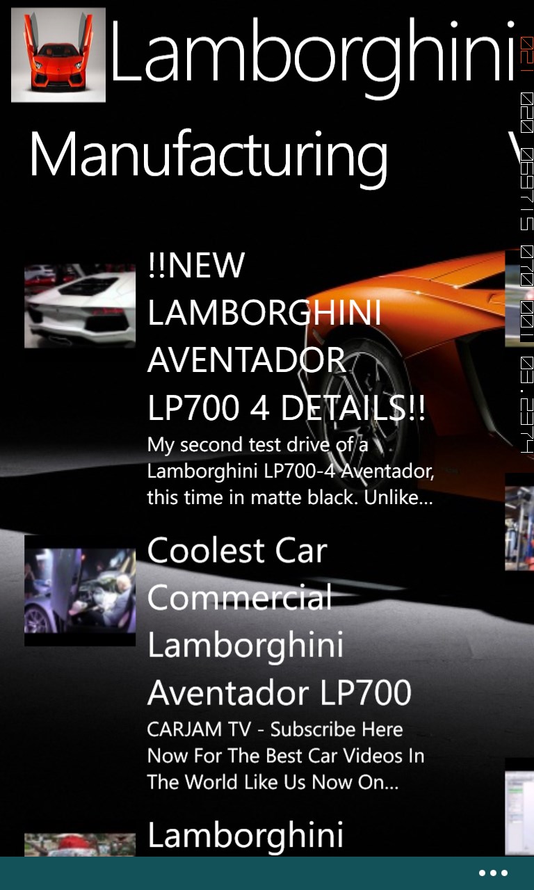 Screenshot 1 Lamborghini Aventador windows