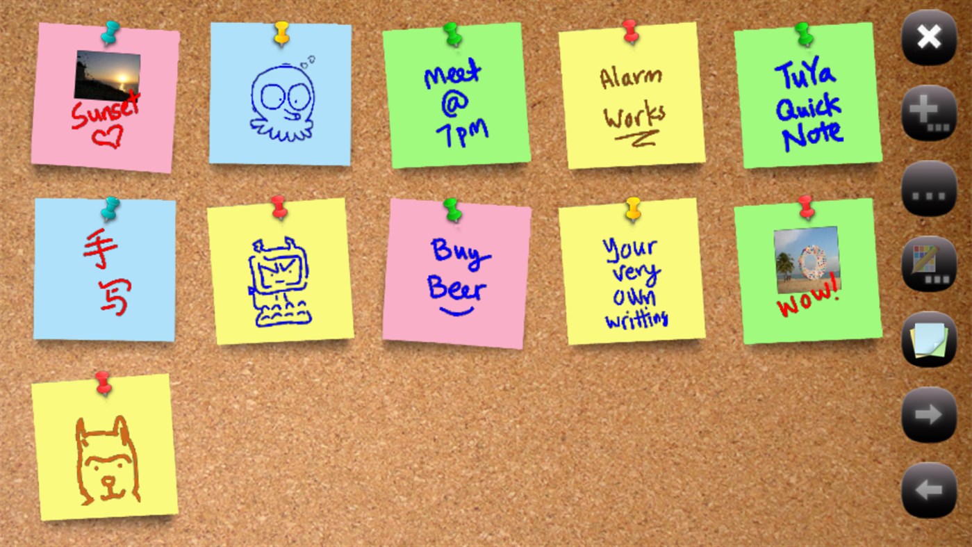 #2. TuYa Sticky Note Memo (Windows) 来自: K C U F 工作室