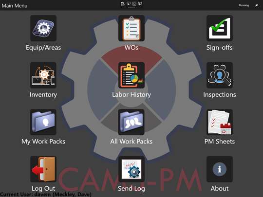 CAMS-PM screenshot 1
