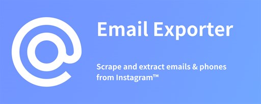 Email Exporter-Email,Phone Extractor&Scraper marquee promo image