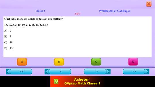 QVprep Lite Math Classe 1 screenshot 7