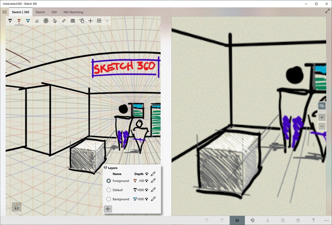 #1. Sketch 360 (Windows) 来自: Microsoft Corporation