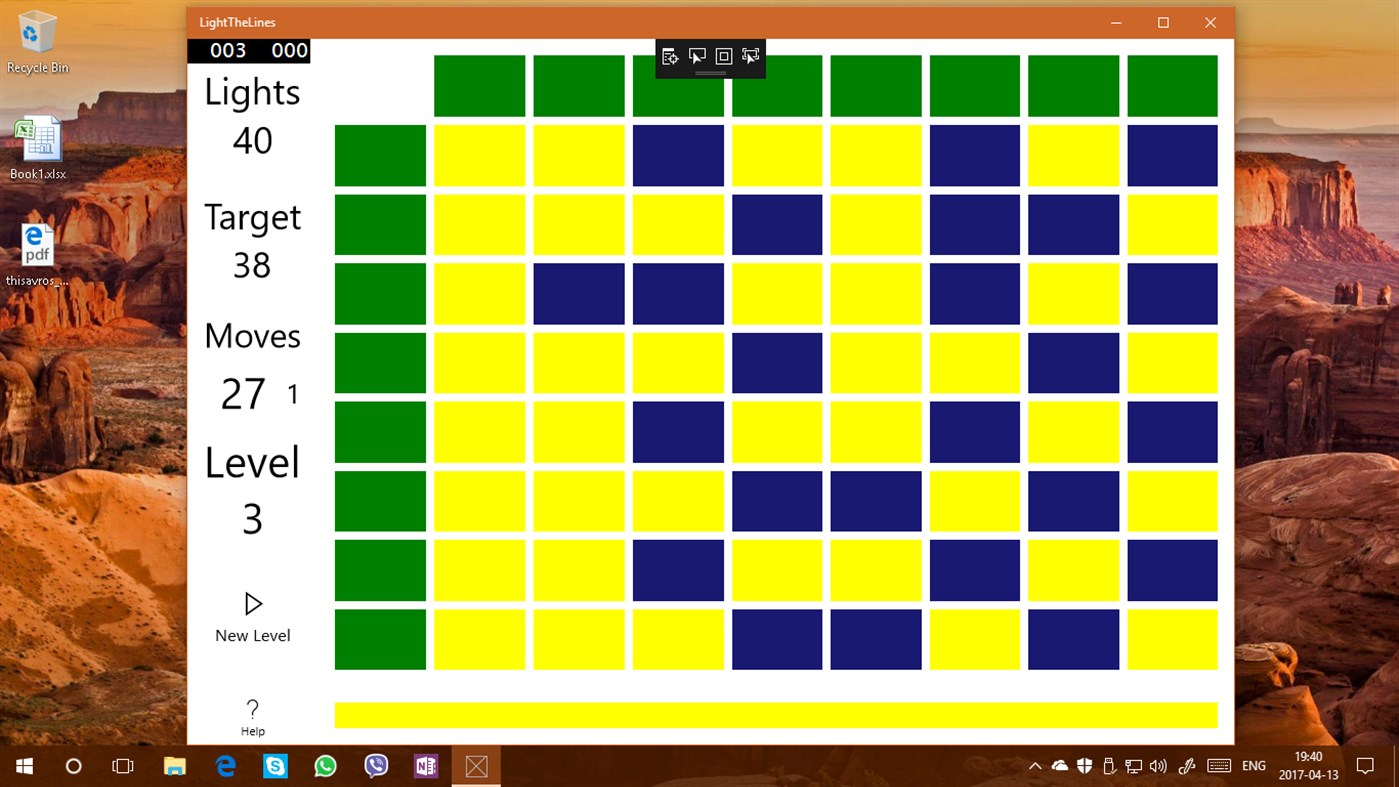 #4. Light the Lines (Windows) 作者: Georgios Bournousouzis