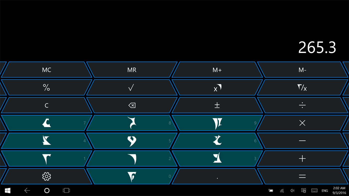#2. K-Calc (Windows) بواسطة: Sinime
