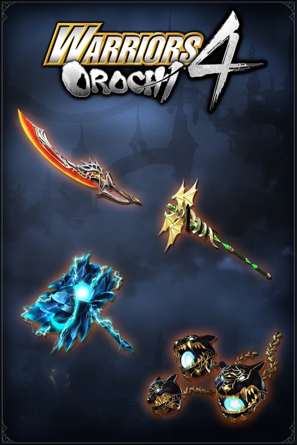 WARRIORS OROCHI 4: Sacred Treasures Pack Xbox Series X|S and Xbox One cover art